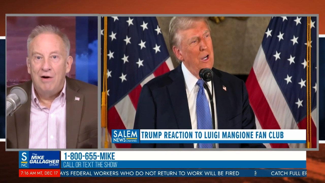 Mike Gallagher: Trump his fiery, funny self in press conference