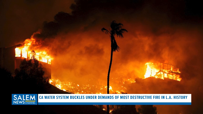 Fire hydrants ran dry in Southern California when needed most