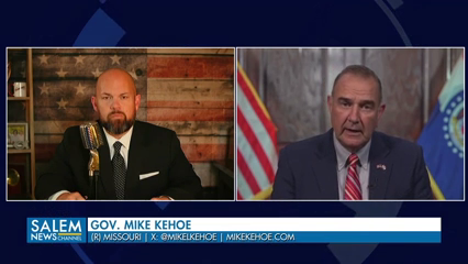 Gov. Mike Kehoe (R-MO) Interview and Breaking News on the Charlie Kirk Shooting Suspect